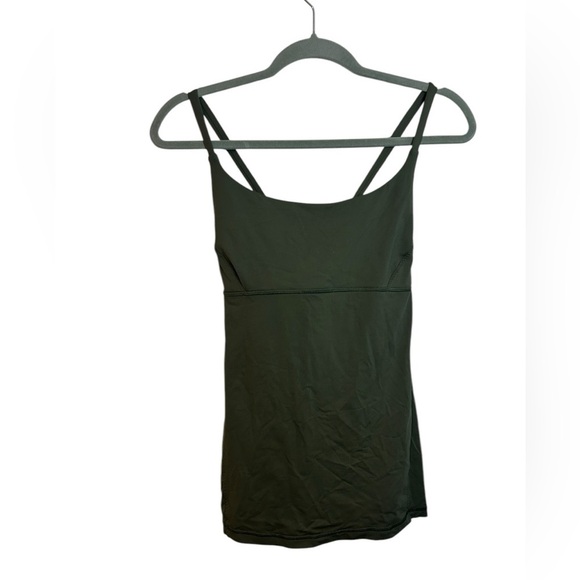 Lululemon Olive Green Strappy Active Tank - Picture 1 of 4